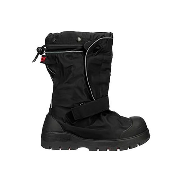 Tingley Orion Overshoe w/ Gaiter, Medium Waterproof, Black with Red Soles 7500G.MD - main